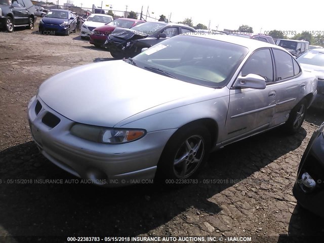 1G2WK52J21F251564 - 2001 PONTIAC GRAND PRIX SE 银色 照片 2
