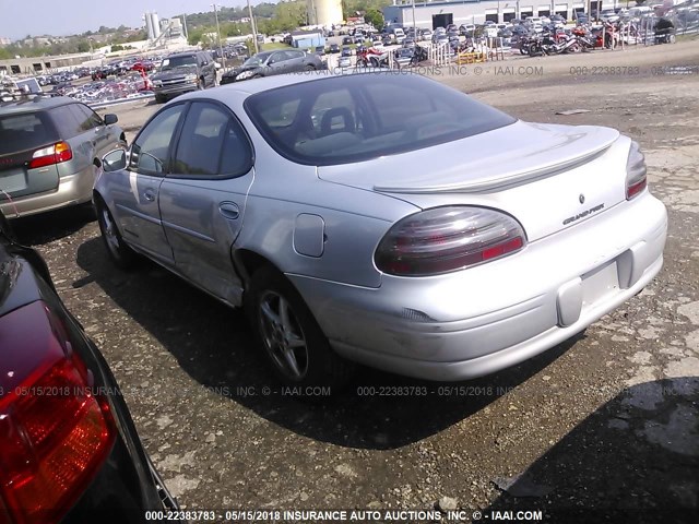 1G2WK52J21F251564 - 2001 PONTIAC GRAND PRIX SE 银色 照片 3