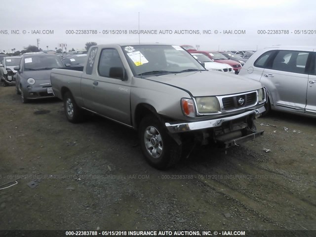 1N6DD26S1YC401316 - 2000 NISSAN FRONTIER KING CAB XE GOLD photo 1