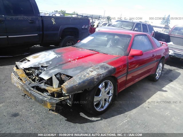 JT2MA71J5J0094823 - 1988 TOYOTA SUPRA SPORT ROOF 红色 照片 2