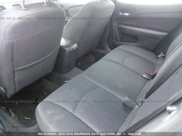 1C3CCBAB9CN318176 - 2012 CHRYSLER 200 LX GRAY photo 8