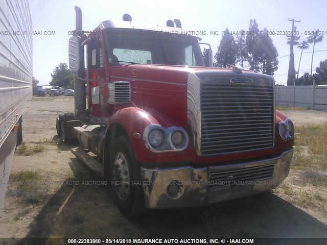 1FVHCRCKX7PY02864 - 2007 FREIGHTLINER CONVENTIONAL CORONADO 132 RED photo 1