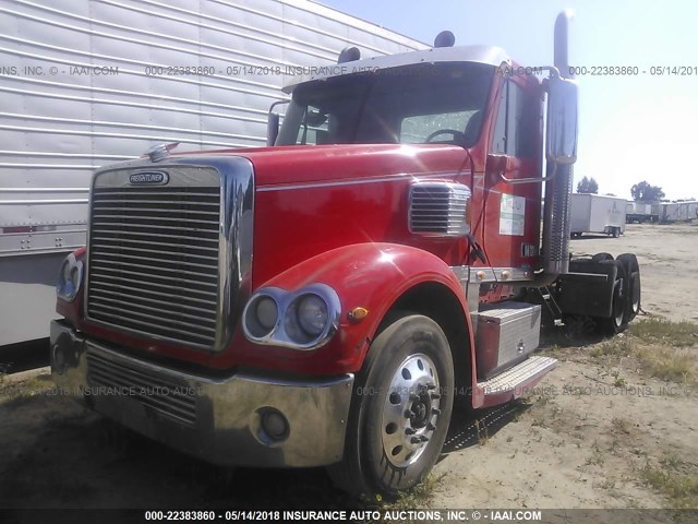 1FVHCRCKX7PY02864 - 2007 FREIGHTLINER CONVENTIONAL CORONADO 132 RED photo 2