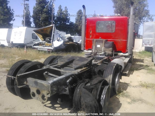 1FVHCRCKX7PY02864 - 2007 FREIGHTLINER CONVENTIONAL CORONADO 132 RED photo 4