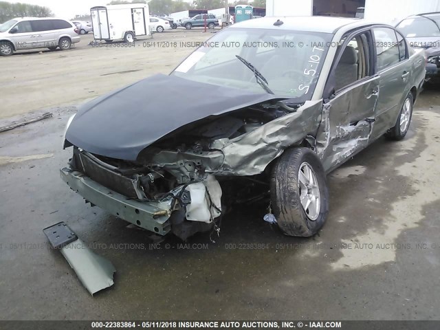 1G1ZT548X4F132772 - 2004 CHEVROLET MALIBU LS 绿色 照片 6