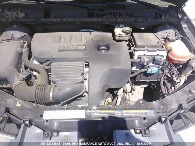 1G8AJ55F86Z131994 - 2006 SATURN ION LEVEL 2 GRAY photo 10