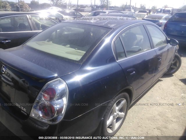 1N4BL11E75N476245 - 2005 NISSAN ALTIMA SE/SL/SE-R 海军蓝 照片 4