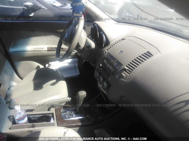 1N4BL11E75N476245 - 2005 NISSAN ALTIMA SE/SL/SE-R 海军蓝 照片 5
