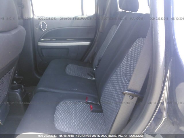 3GNBAADB8AS638506 - 2010 CHEVROLET HHR LS BLUE photo 8