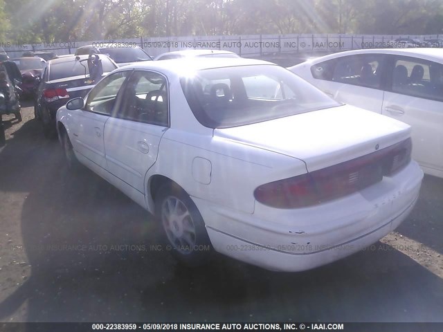 2G4WB52K3X1475605 - 1999 BUICK REGAL LS/LSE WHITE photo 3