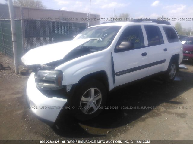 1GNET16S046200950 - 2004 CHEVROLET TRAILBLAZER EXT LS/EXT LT WHITE photo 2