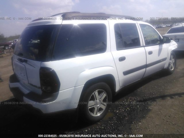 1GNET16S046200950 - 2004 CHEVROLET TRAILBLAZER EXT LS/EXT LT WHITE photo 4