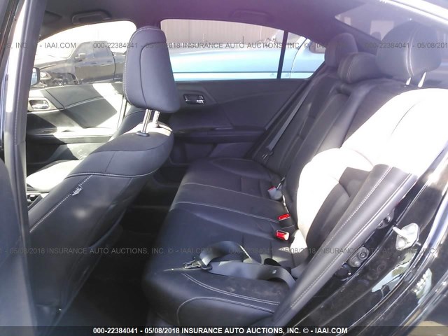 1HGCR2F52HA308084 - 2017 HONDA ACCORD SPORT შავი ფოტო 8