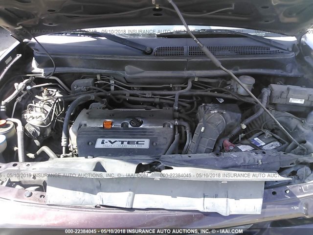 5J6YH18987L006376 - 2007 HONDA ELEMENT SC BURGUNDY photo 10