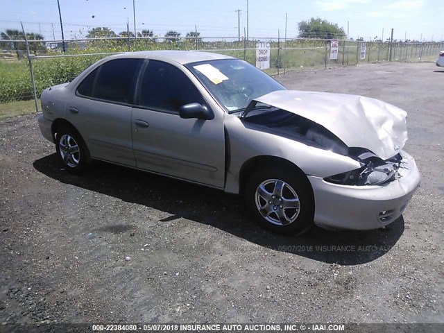 1G1JC524X27395977 - 2002 CHEVROLET CAVALIER CNG GOLD photo 1