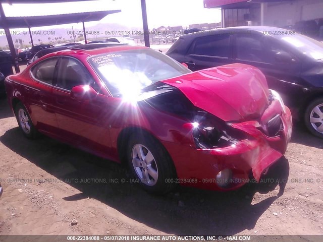 2G2WP552771149523 - 2007 PONTIAC GRAND PRIX RED photo 1