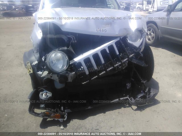 1J4GL48K23W586909 - 2003 JEEP LIBERTY SPORT/FREEDOM SILVER photo 6