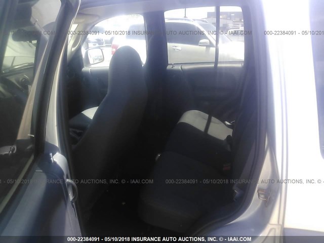 1J4GL48K23W586909 - 2003 JEEP LIBERTY SPORT/FREEDOM ვერცხლისფერი ფოტო 8
