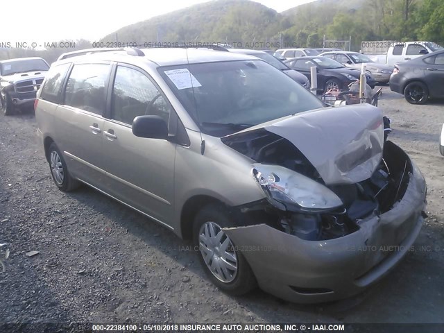 5TDKK4CC3AS308844 - 2010 TOYOTA SIENNA CE/LE GOLD photo 1