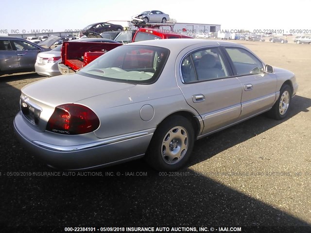 1LNHM97V52Y691667 - 2002 LINCOLN CONTINENTAL  SILVER photo 4