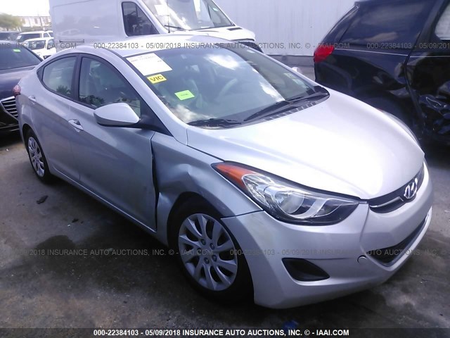 5NPDH4AE6DH194456 - 2013 HYUNDAI ELANTRA GLS/LIMITED SILVER photo 1