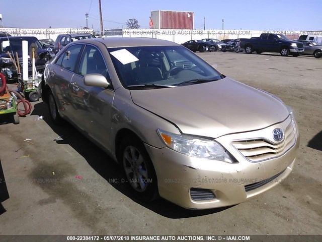 4T1BF3EK1BU230091 - 2011 TOYOTA CAMRY SE/LE/XLE GOLD photo 1