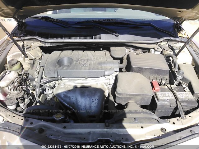 4T1BF3EK1BU230091 - 2011 TOYOTA CAMRY SE/LE/XLE GOLD photo 10