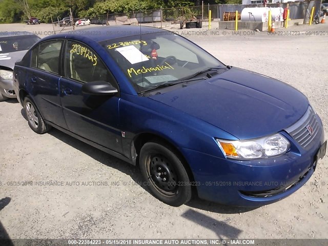 1G8AJ55F56Z117793 - 2006 SATURN ION LEVEL 2 Mavi foto 1