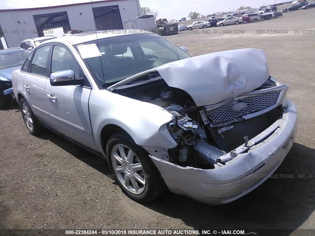 1FAHP28125G135492 - 2005 FORD FIVE HUNDRED LIMITED SILVER photo 1