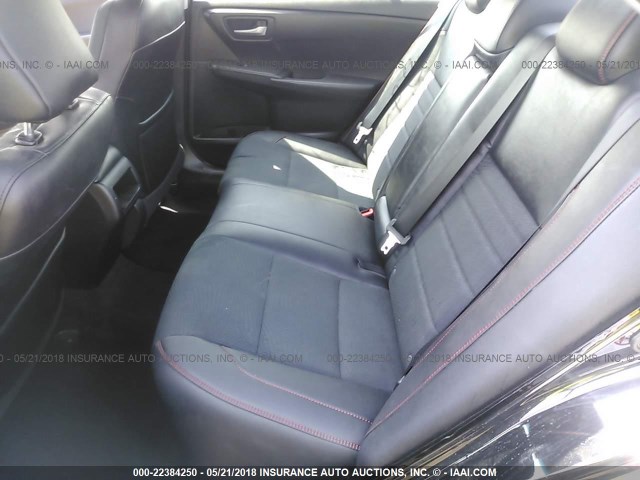 4T1BF1FK9HU623266 - 2017 TOYOTA CAMRY LE/XLE/SE/XSE BLACK photo 8