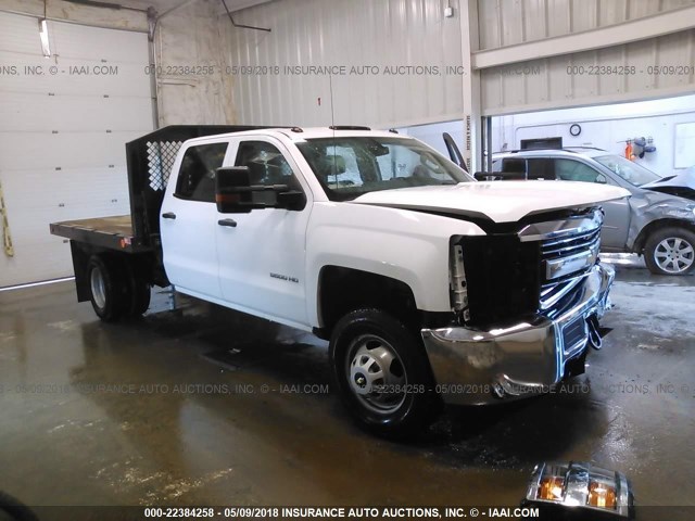 1GB4KYCG1FF566553 - 2015 CHEVROLET SILVERADO K3500 WHITE photo 1