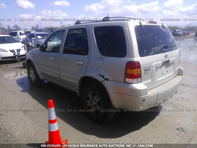 1FMYU94195KA54211 - 2005 FORD ESCAPE LIMITED TEAL photo 3