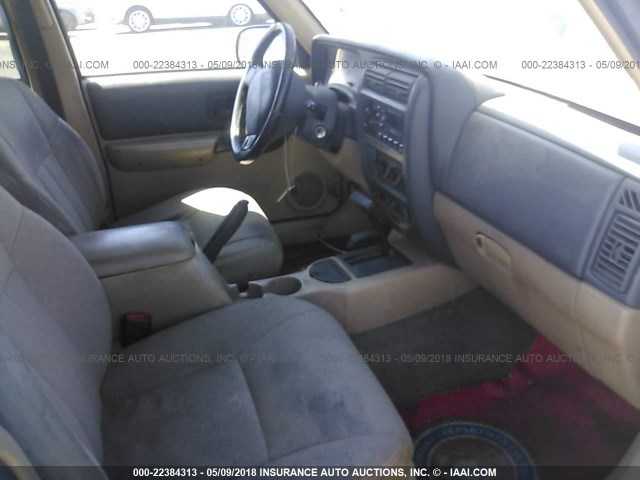 1J4FF68S5XL511563 - 1999 JEEP CHEROKEE SPORT/CLASSIC წითელი ფოტო 5