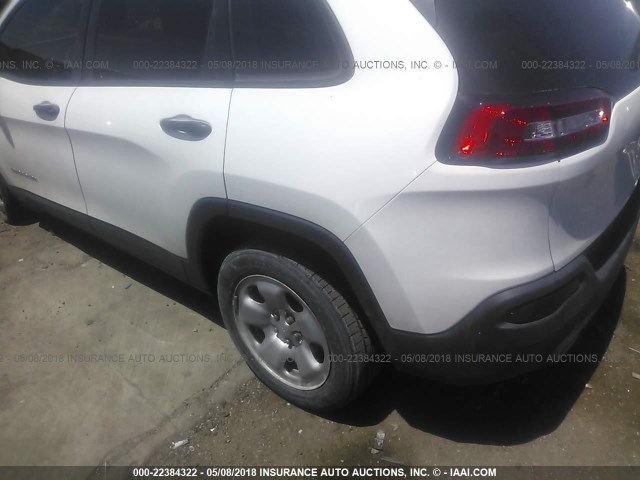 1C4PJLAB0FW721051 - 2015 JEEP CHEROKEE SPORT WHITE photo 3