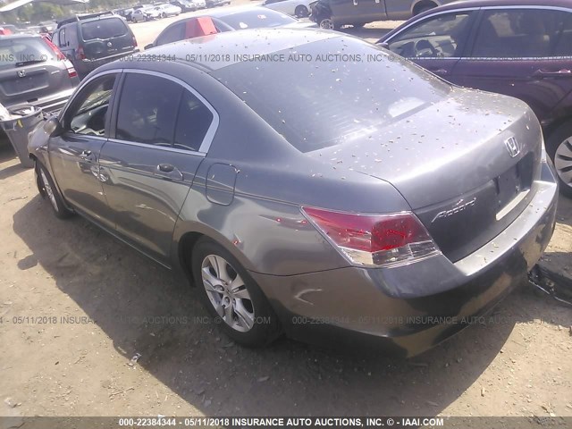 1HGCP2F48AA060152 - 2010 HONDA ACCORD LXP GRAY photo 3