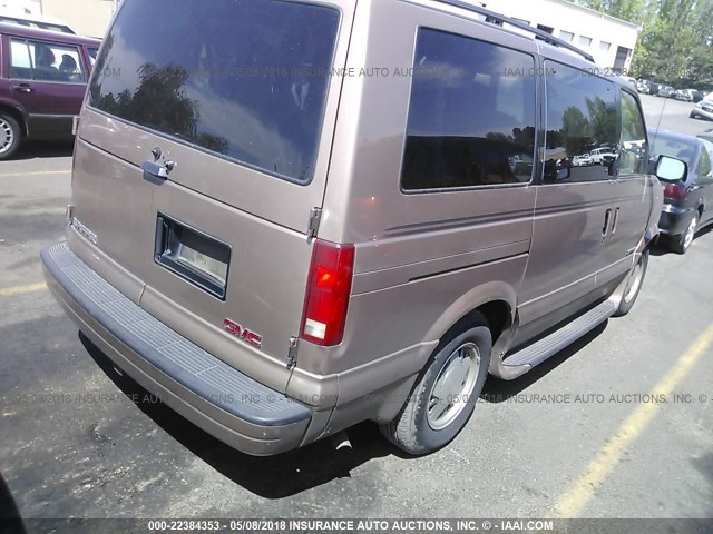 1GKDM19W9YB512251 - 2000 GMC SAFARI XT TAN photo 4