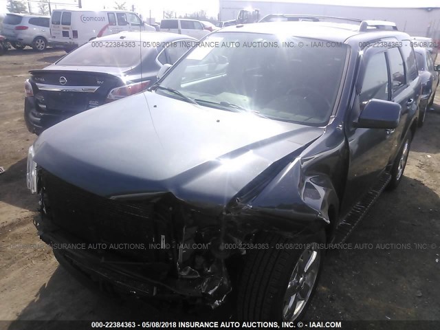 1FMCU04G19KB62659 - 2009 FORD ESCAPE LIMITED GRAY photo 6