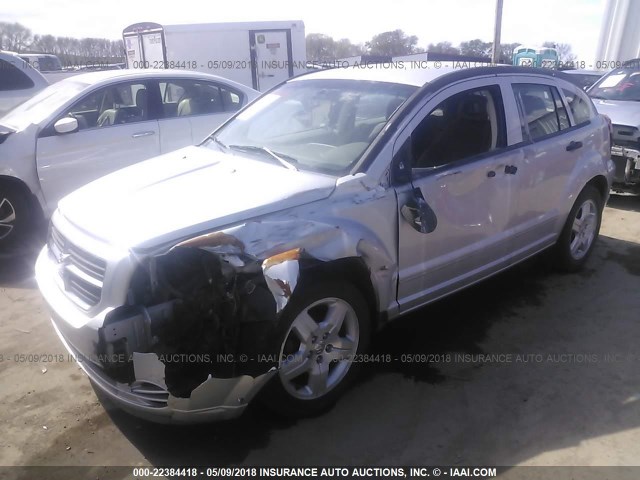 1B3HB48B47D306472 - 2007 DODGE CALIBER SXT SILVER photo 2