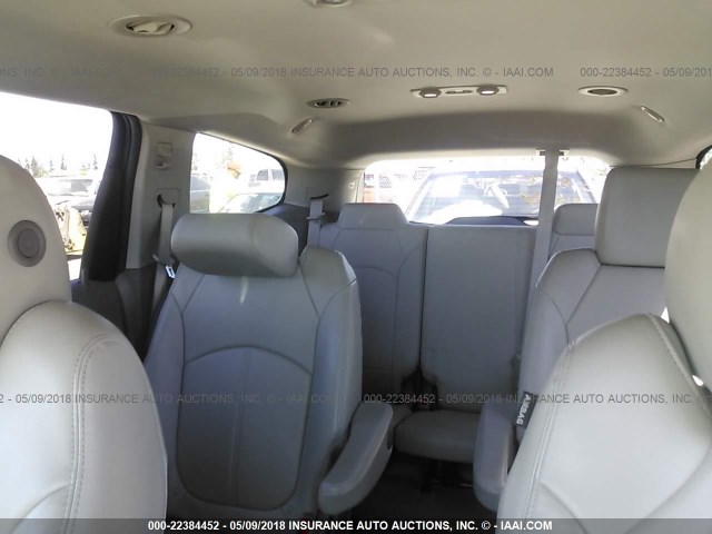 1GNKRHKD5GJ341435 - 2016 CHEVROLET TRAVERSE LT BURGUNDY photo 8