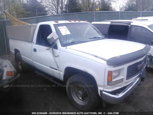 1GTGC24R6WE549613 - 1998 GMC SIERRA C2500 WHITE photo 1