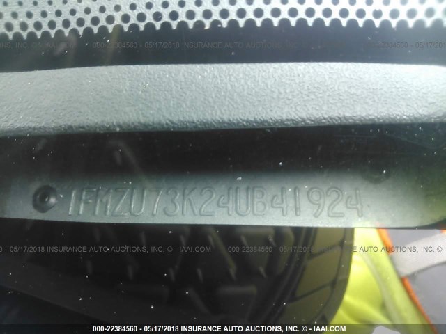 1FMZU73K24UB41924 - 2004 FORD EXPLORER XLT/XLT SPORT/NBX TAN photo 9