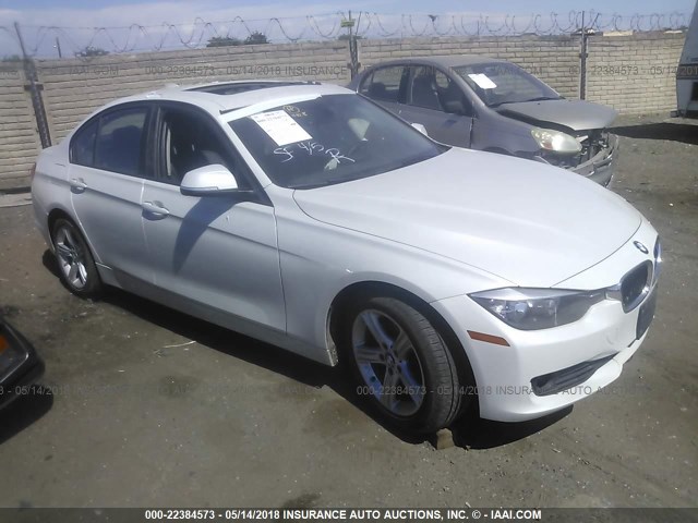 WBA3C1C55DF442080 - 2013 BMW 328 I SULEV თეთრი ფოტო 1