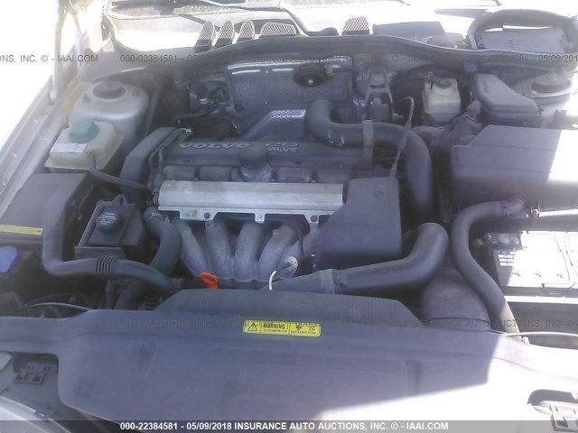 YV1LS5372W2546805 - 1998 VOLVO S70 T5 TURBO GRAY photo 10