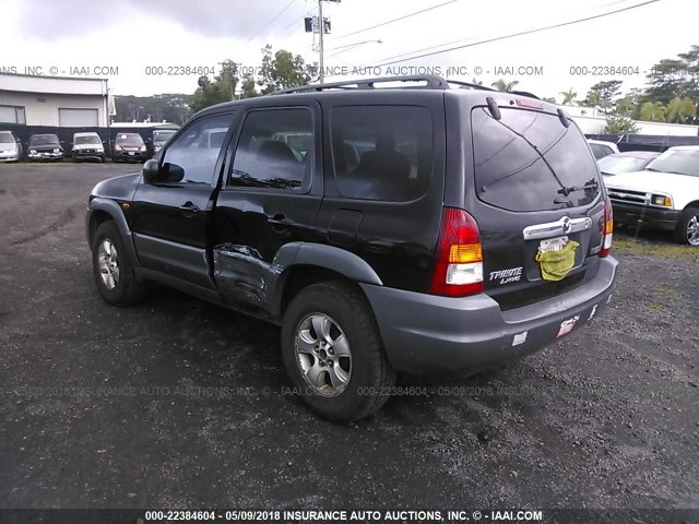 4F2YU08101KM11988 - 2001 MAZDA TRIBUTE LX/ES 黑色 照片 3