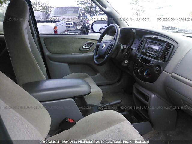 4F2YU08101KM11988 - 2001 MAZDA TRIBUTE LX/ES 黑色 照片 5