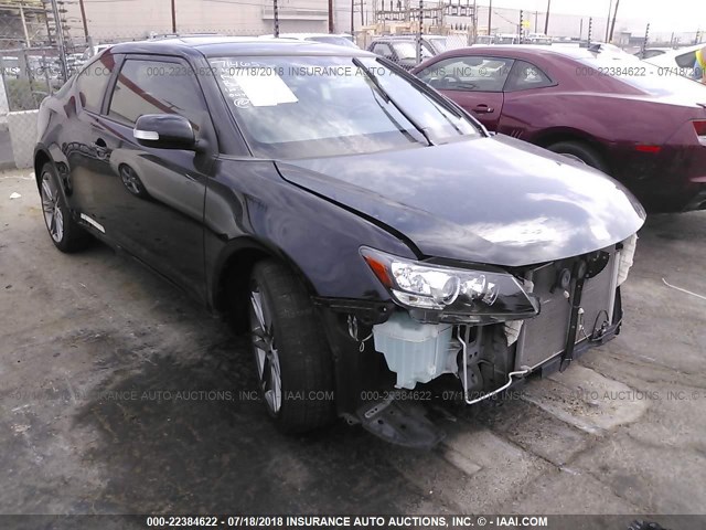 JTKJF5C77D3064672 - 2013 TOYOTA SCION TC 黑色 照片 1