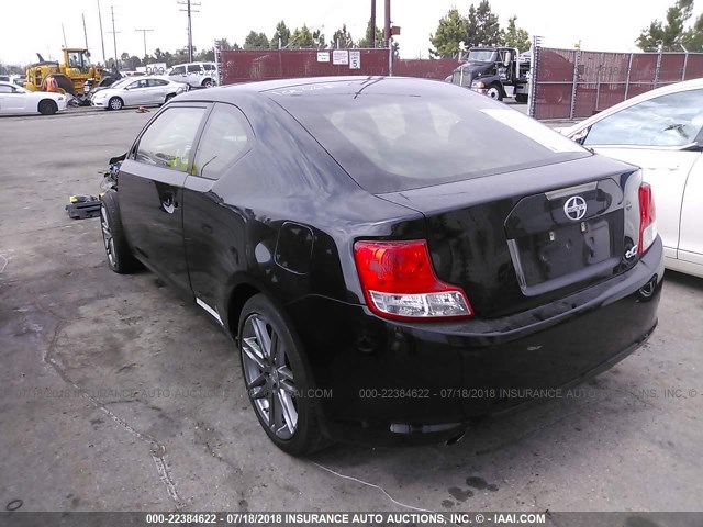 JTKJF5C77D3064672 - 2013 TOYOTA SCION TC 黑色 照片 3