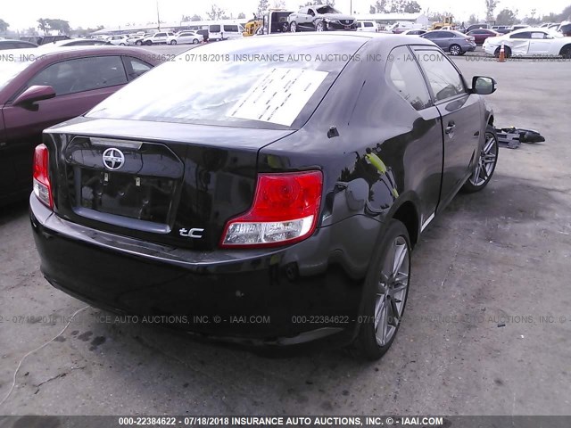 JTKJF5C77D3064672 - 2013 TOYOTA SCION TC 黑色 照片 4