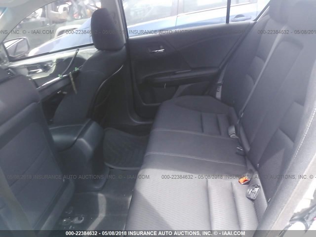 1HGCR2F58EA054604 - 2014 HONDA ACCORD SPORT SILVER photo 8