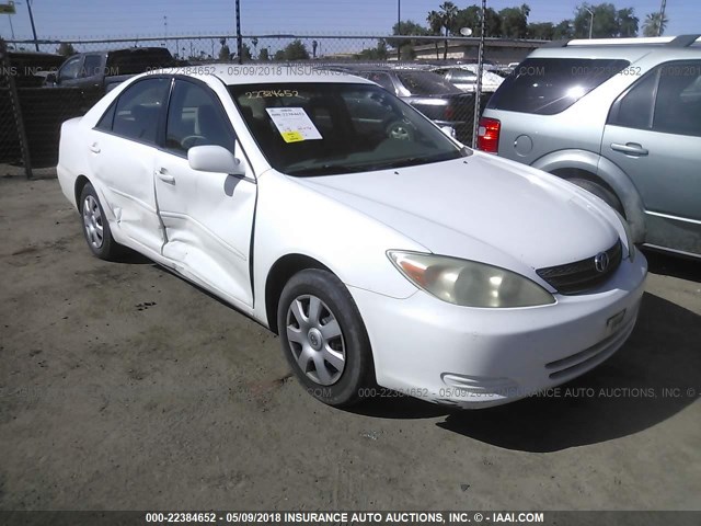 4T1BE32K74U283727 - 2004 TOYOTA CAMRY LE/XLE/SE WHITE photo 1